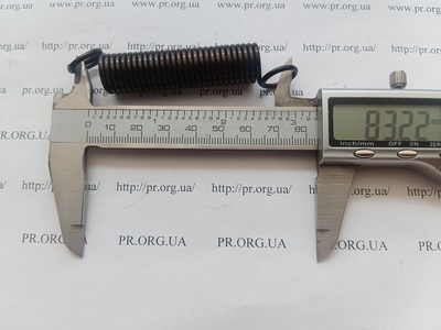 Пружина растяжения 2 х 15,3 х 83 (Артикул: R7775)