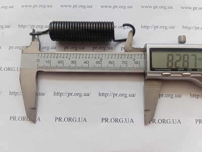 Пружина растяжения 2 х 15,8 х 83 (Артикул: R7776)