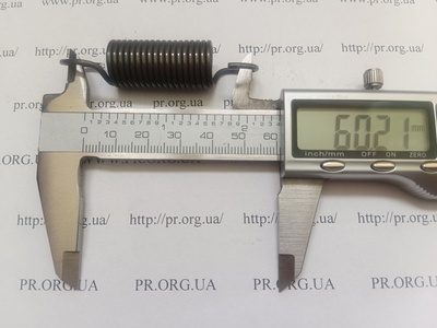 Пружина растяжения 1,8 х 15,2 х 60 (Артикул: R7786)