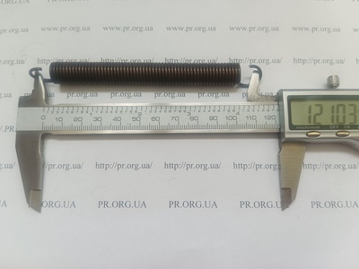 Пружина розтягування 1,6 х 12 х 121 (Артикул: R7789)