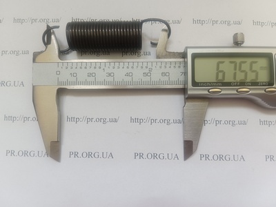 Пружина розтягування 1,5 х 16 х 68 (Артикул: R7793)