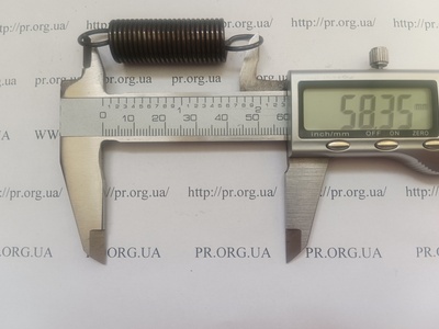 Пружина растяжения 1,5 х 14 х 58 (Артикул: R7795)