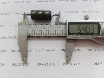 Пружина растяжения 1,2 х 14 х 54 (Артикул: R7796)
