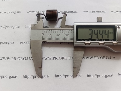 Пружина растяжения 1,2 х 13 х 34,5 (Артикул: R7797)