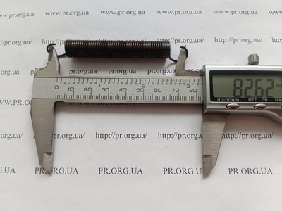 Пружина растяжения 1,2 х 10,4 х 82,5 (Артикул: R7799)