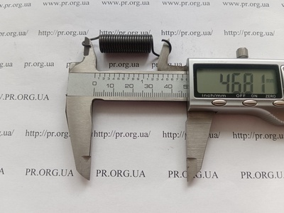 Пружина растяжения 1,2 х 10 х 47 (Артикул: R7800)