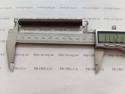 Пружина розтягування 1 х 10 х 111 (Артикул: R7803)