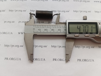 Пружина растяжения 1 х 12 х 47 (Артикул: R7806)