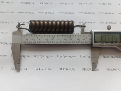 Пружина растяжения 2 х 20 х 107 (Артикул: R7809)