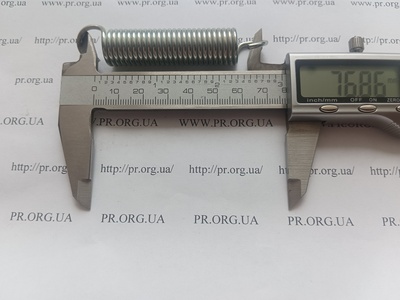 Пружина розтягування 2 х 15,3 х 77 (Артикул: R7812)