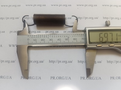 Пружина растяжения 1,2 х 14 х 70 (Артикул: R7821)