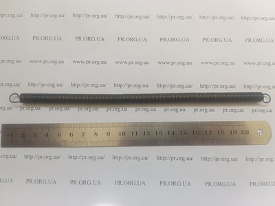 Пружина растяжения 1 х 8,2 х 205 (Артикул: R7824)