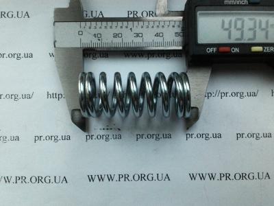 Пружина сжатия 3 х 21 х 49 (Артикул: S1498)