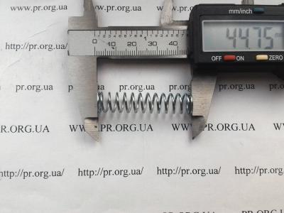 Пружина стиснення 1 х 10 х 45 (Артикул: S1563)