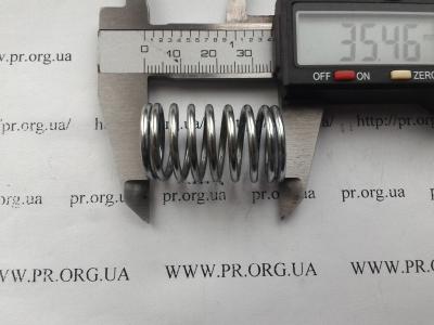 Пружина стиснення 2 х 20 х 35,5 (Артикул: S1775)