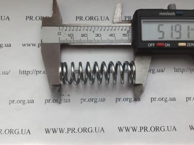 Пружина сжатия 2 х 16 х 52 (Артикул: S1924)