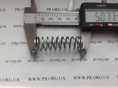 Пружина сжатия 1,6 х 16 х 50,5 (Артикул: S1928)