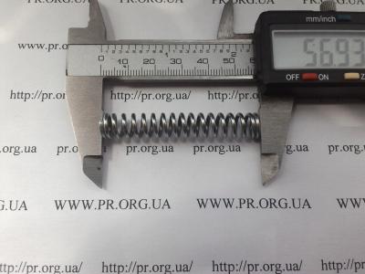 Пружина сжатия 1,5 х 9,3 х 57 (Артикул: S2020)