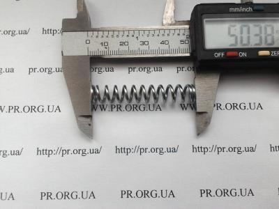 Пружина сжатия 1,4 х 9 х 50,5 (Артикул: S2029)