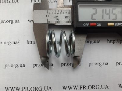 Пружина сжатия 2,2 х 23 х 21 (Артикул: S2381)