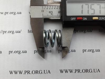 Пружина стиснення 2 х 17 х 17,5 (Артикул: S2390)