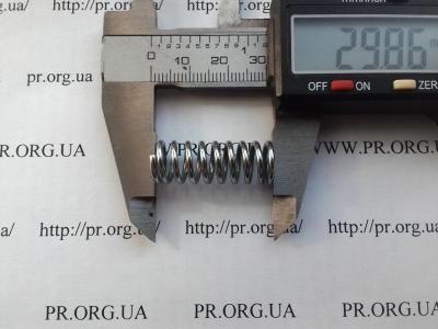 Пружина стиснення 1,5 х 11 х 30 (Артикул: S2392)