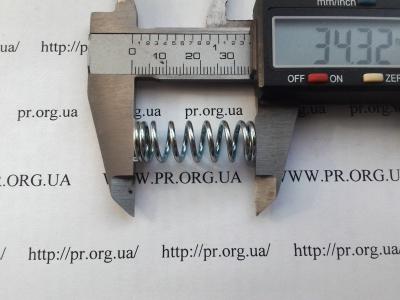 Пружина стиснення 1,5 х 12 х 34,5 (Артикул: S2398)