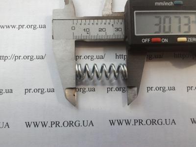 Пружина сжатия 1,5 х 10 х 30,5 (Артикул: S2404)