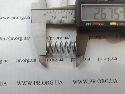 Пружина стиснення 1,2 х 11 х 26,5 (Артикул: S2408)