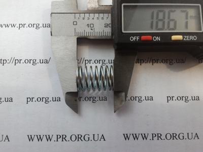Пружина стиснення 1 х 13 х 18,5 (Артикул: S2410)