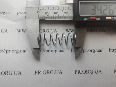 Пружина стиснення 1 х 12,2 х 34 (Артикул: S2414)