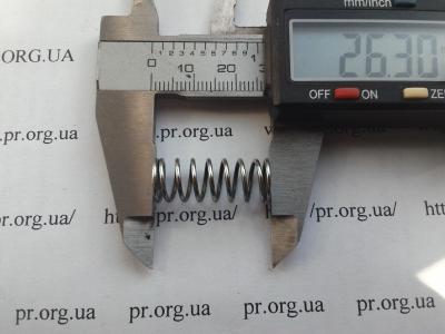 Пружина стиснення 1 х 10 х 26 (Артикул: S2429)