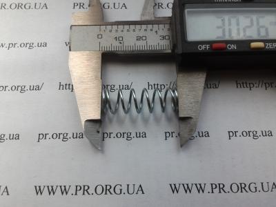 Пружина стиснення 1 х 10 х 30,5 (Артикул: S2434)