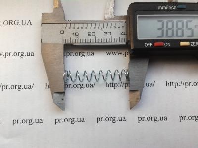 Пружина сжатия 0,7 х 7,4 х 39 (Артикул: S2450)
