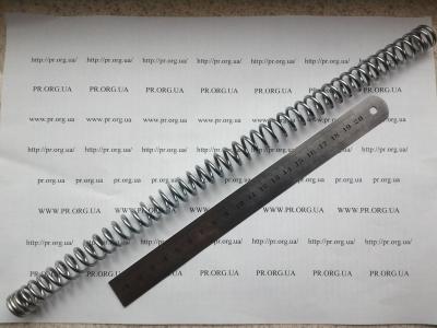 Пружина сжатия 2,2 х 17 х 326 (Артикул: S2452)