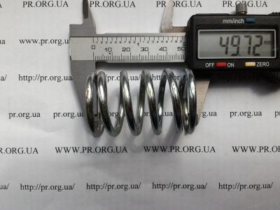 Пружина сжатия 3,5 х 33 х 50 (Артикул: S2495)