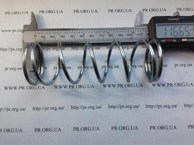 Пружина сжатия 3 х 39 х 116,5 (Артикул: S2540)