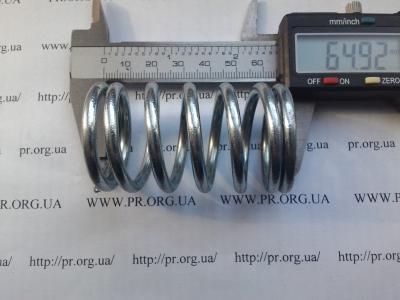 Пружина стиснення 4 х 36 х 65 (Артикул: S2550)