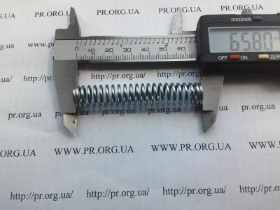 Пружина стиснення 1,5 х 11,4 х 66 (Артикул: S2568)