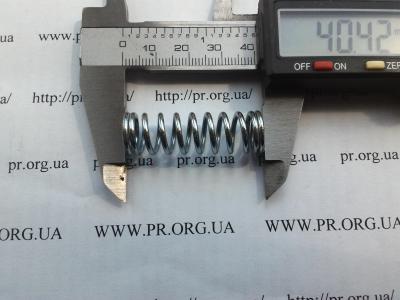 Пружина сжатия 1,6 х 12,4 х 40,5 (Артикул: S2580)