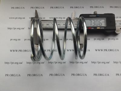 Пружина сжатия 4 х 62,5 х 73 (Артикул: S2618)
