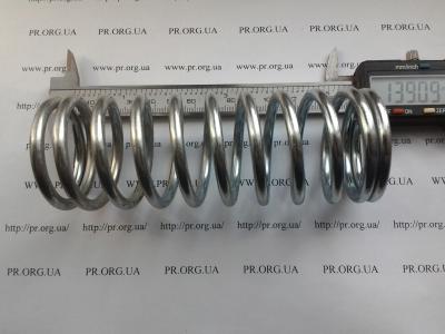 Пружина сжатия 5 х 48,5 х 139 (Артикул: S2627)