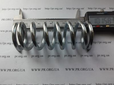 Пружина сжатия 5 х 39,5 х 101,5 (Артикул: S2636)