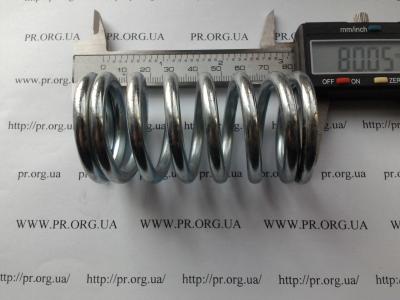 Пружина сжатия 5 х 40 х 80 (Артикул: S2645)