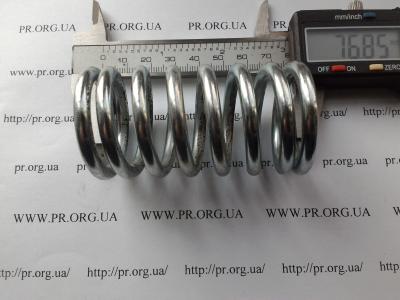 Пружина сжатия 5 х 40 х 77 (Артикул: S2646)