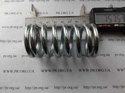 Пружина сжатия 5 х 40,5 х 76 (Артикул: S2647)