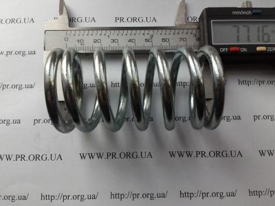 Пружина сжатия 5 х 41,5 х 77 (Артикул: S2649)