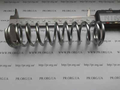 Пружина стиснення 4 х 37,5 х 141 (Артикул: S2654)