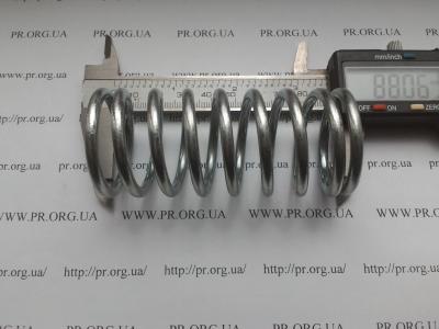 Пружина стиснення 4 х 39 х 88 (Артикул: S2655)
