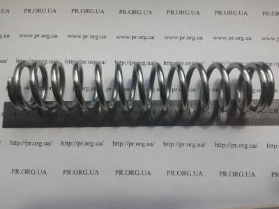 Пружина стиснення 4 х 34 х 165 (Артикул: S2672)